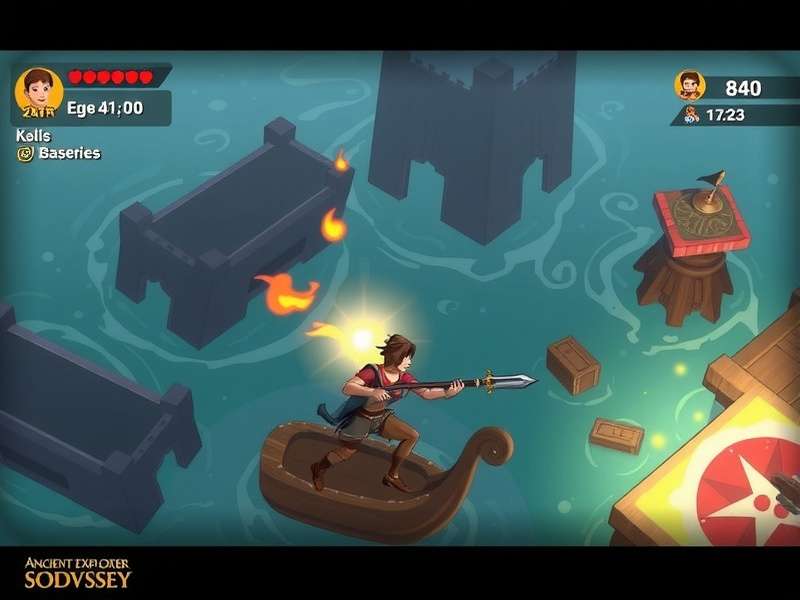 Ancient Explorer S Odyssey combat screenshot